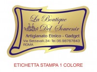 Etichette adesive per articoli da regalo e casalinghi (mm 55X38)  (cod.3L )